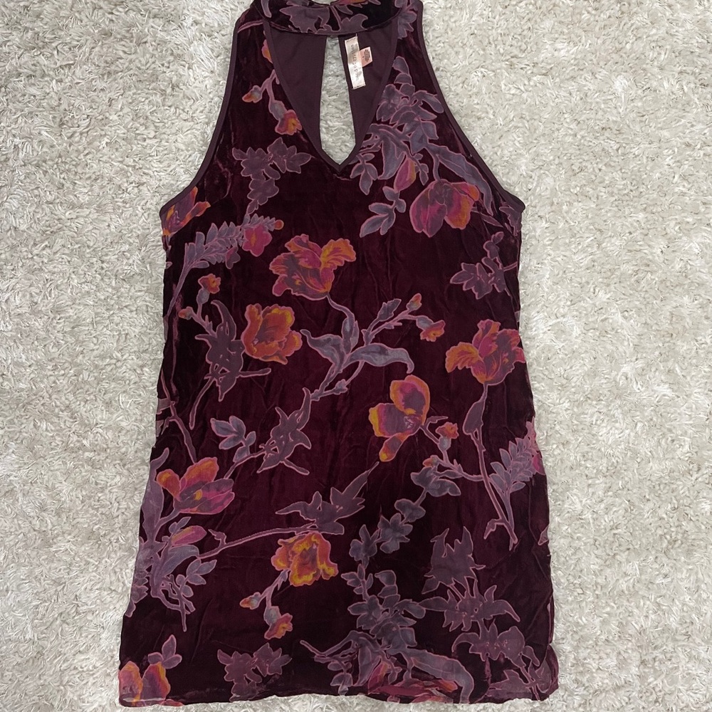 Velvet Mini Dress